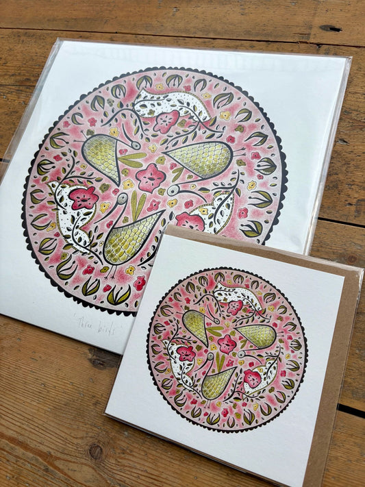 Fine Art Giclée Print - ‘Three birds’