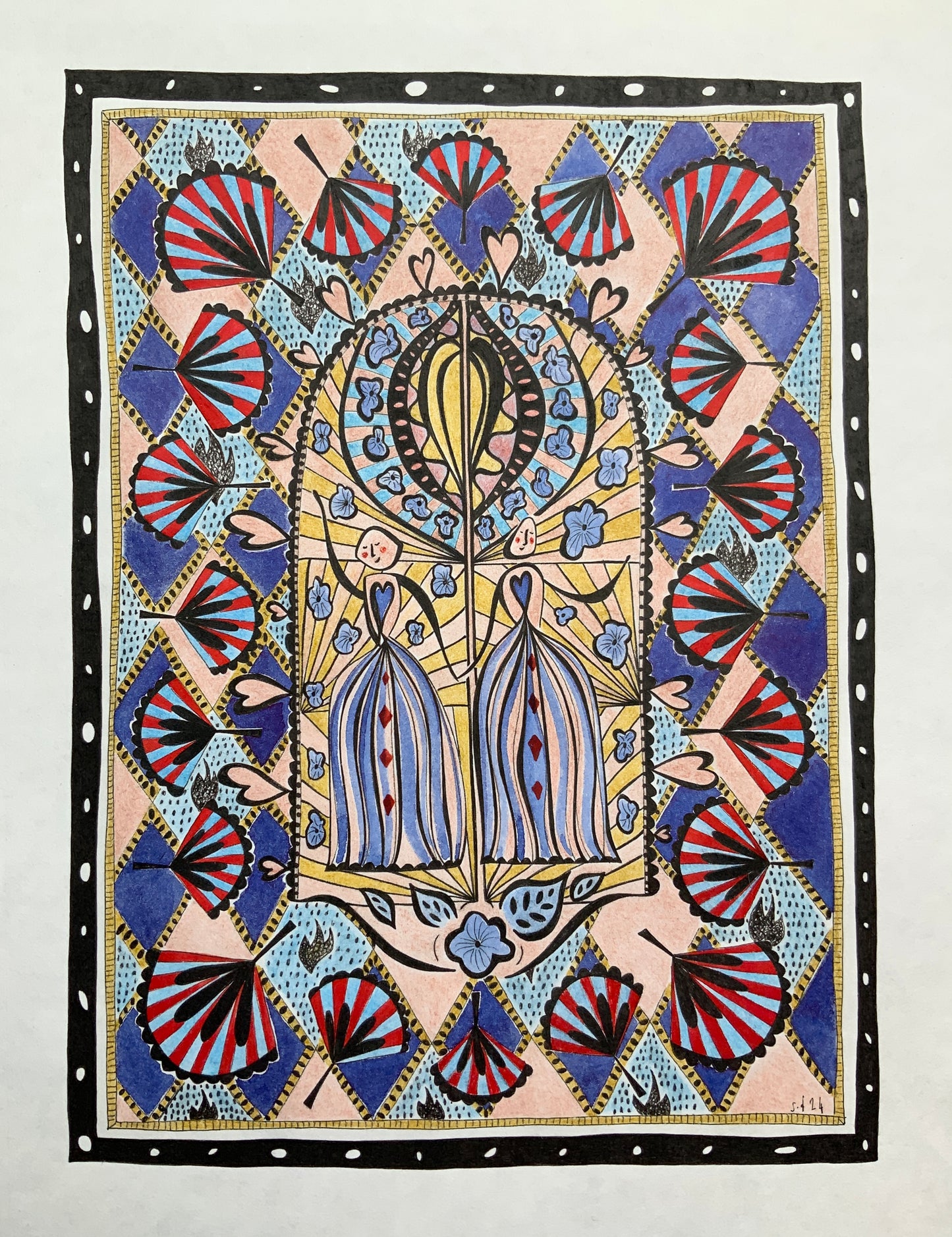 ‘The Golden Gates’ - Original Artwork