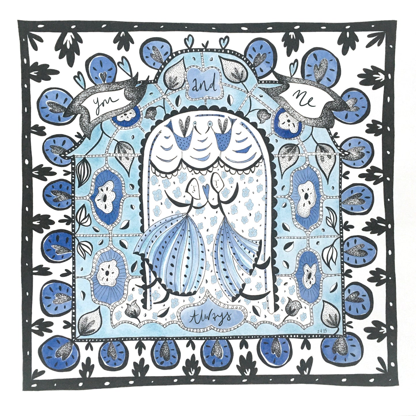 Fine Art Giclée Print - ‘You and Me’