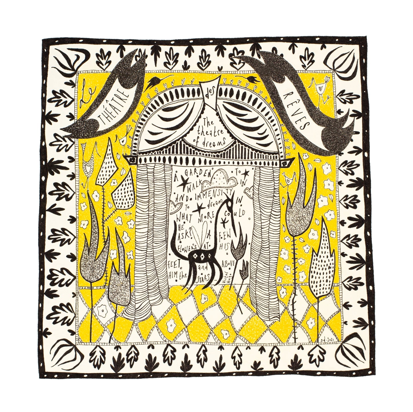 Fine Art Giclée Print - ‘In A Garden’