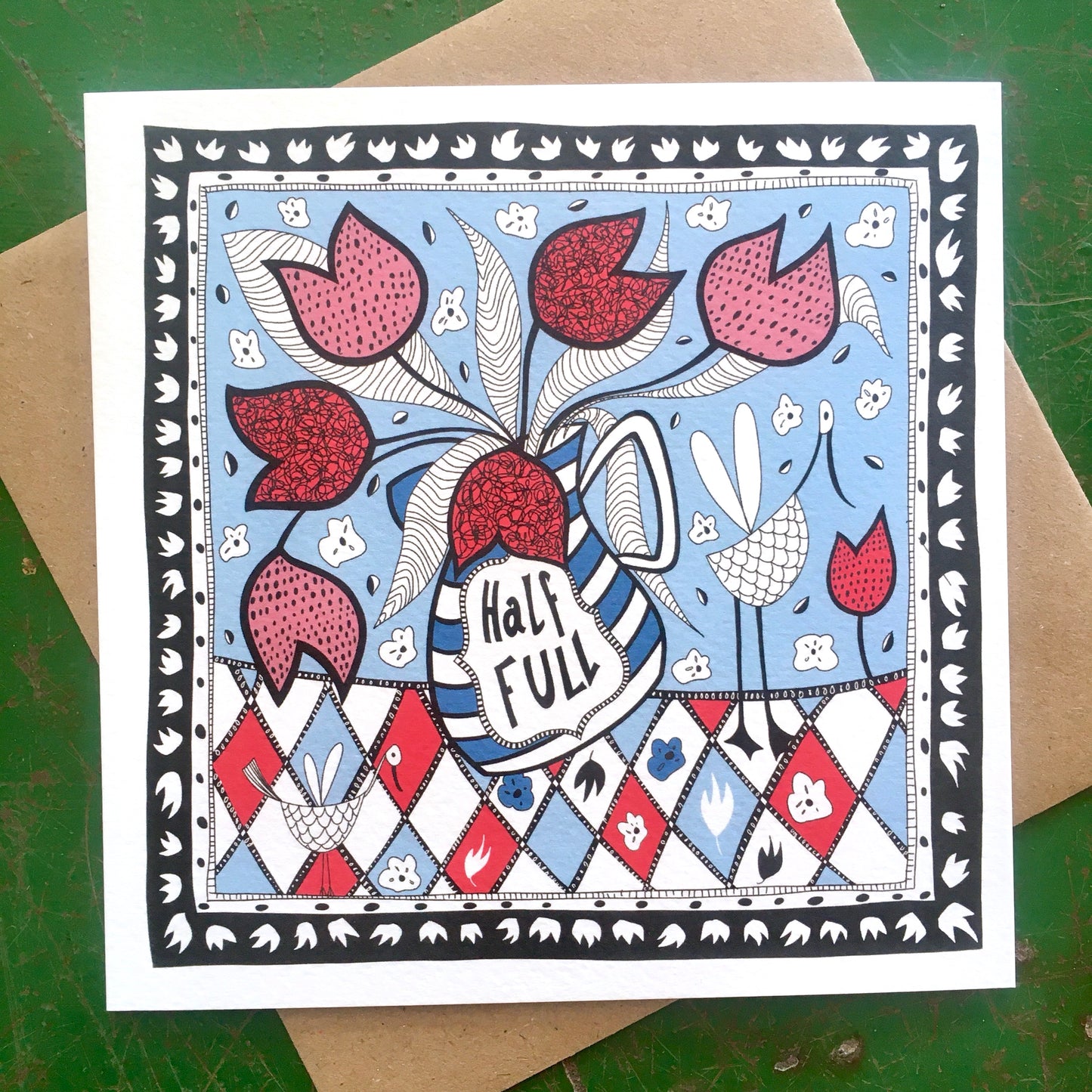 Fine Art Giclée Print - ‘A Glass Half Full’