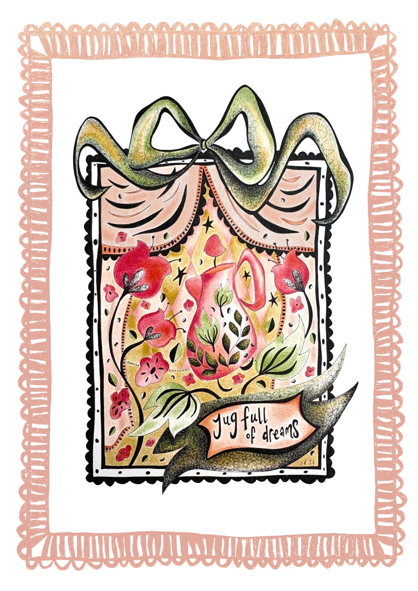 Fine Art Giclée Print - ‘Jug full of dreams’