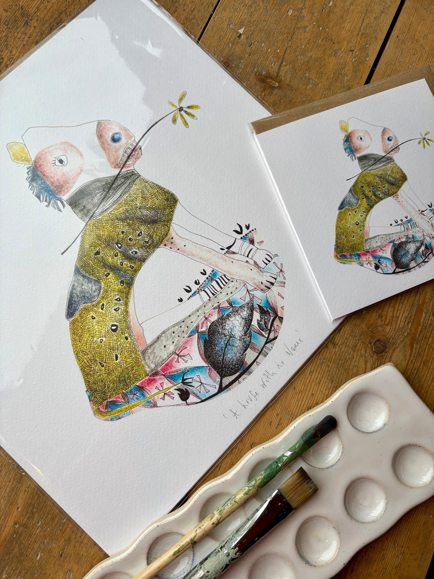 Fine Art Giclée Print - ‘A Horse With No Name’