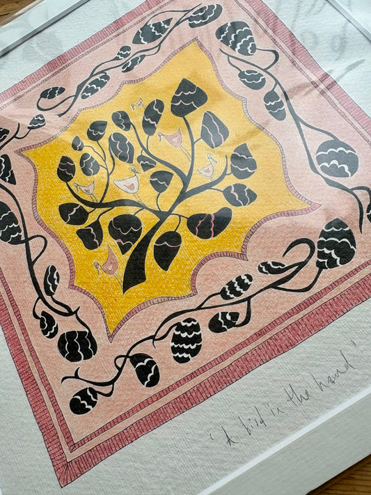 ‘A Bird in the Hand’ - Original Artwork