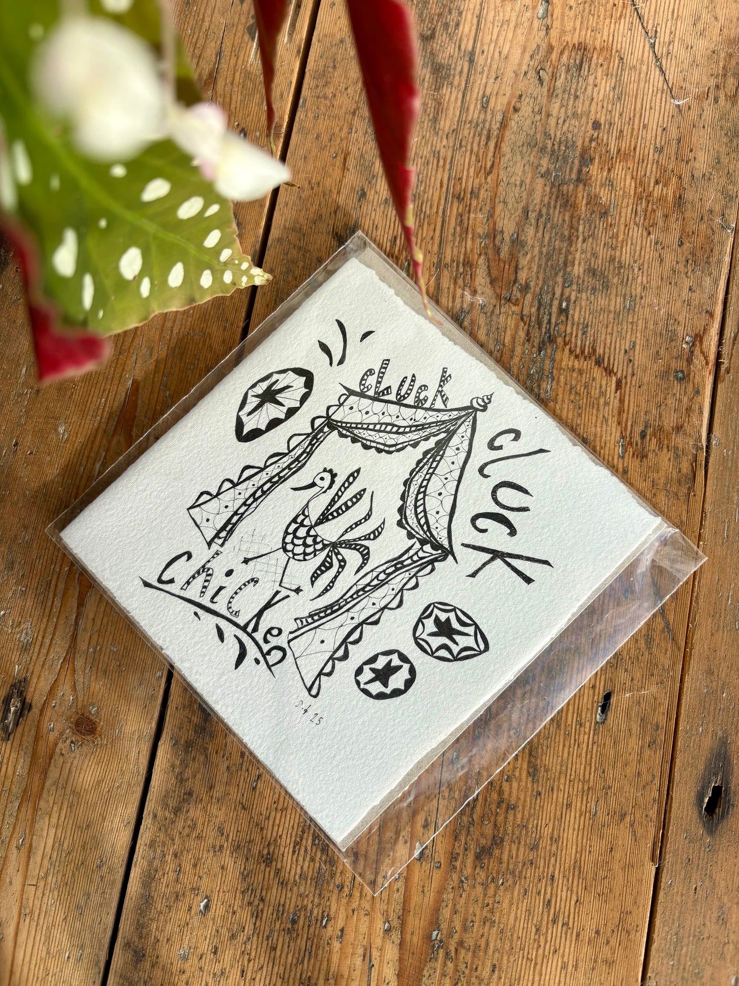 ‘Cluck’ - Original Artwork