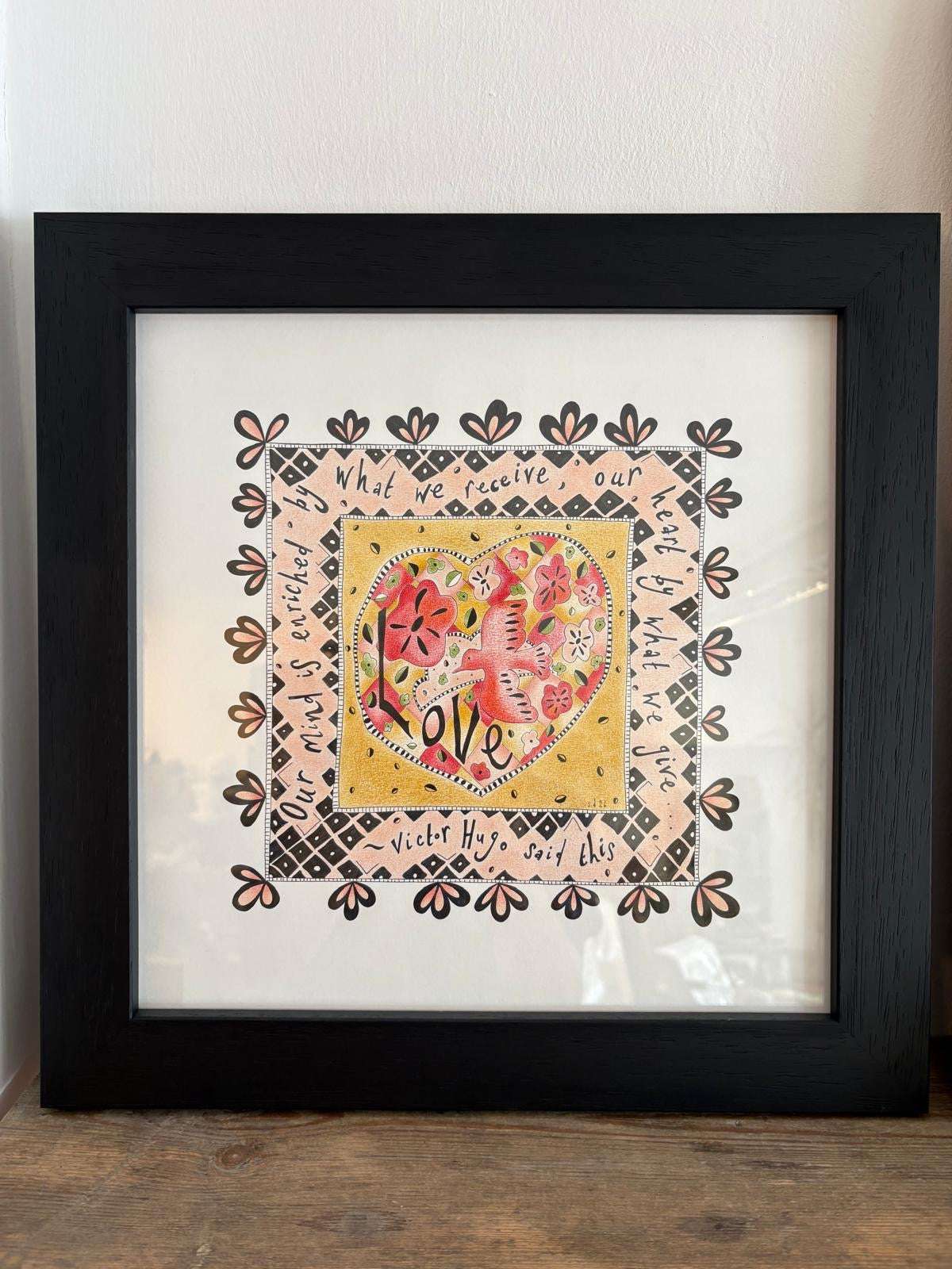 ‘Our hearts, enriched’ - Original Artwork