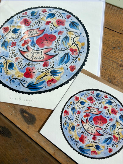 Fine Art Giclée Print - ‘Laughter in Flowers’