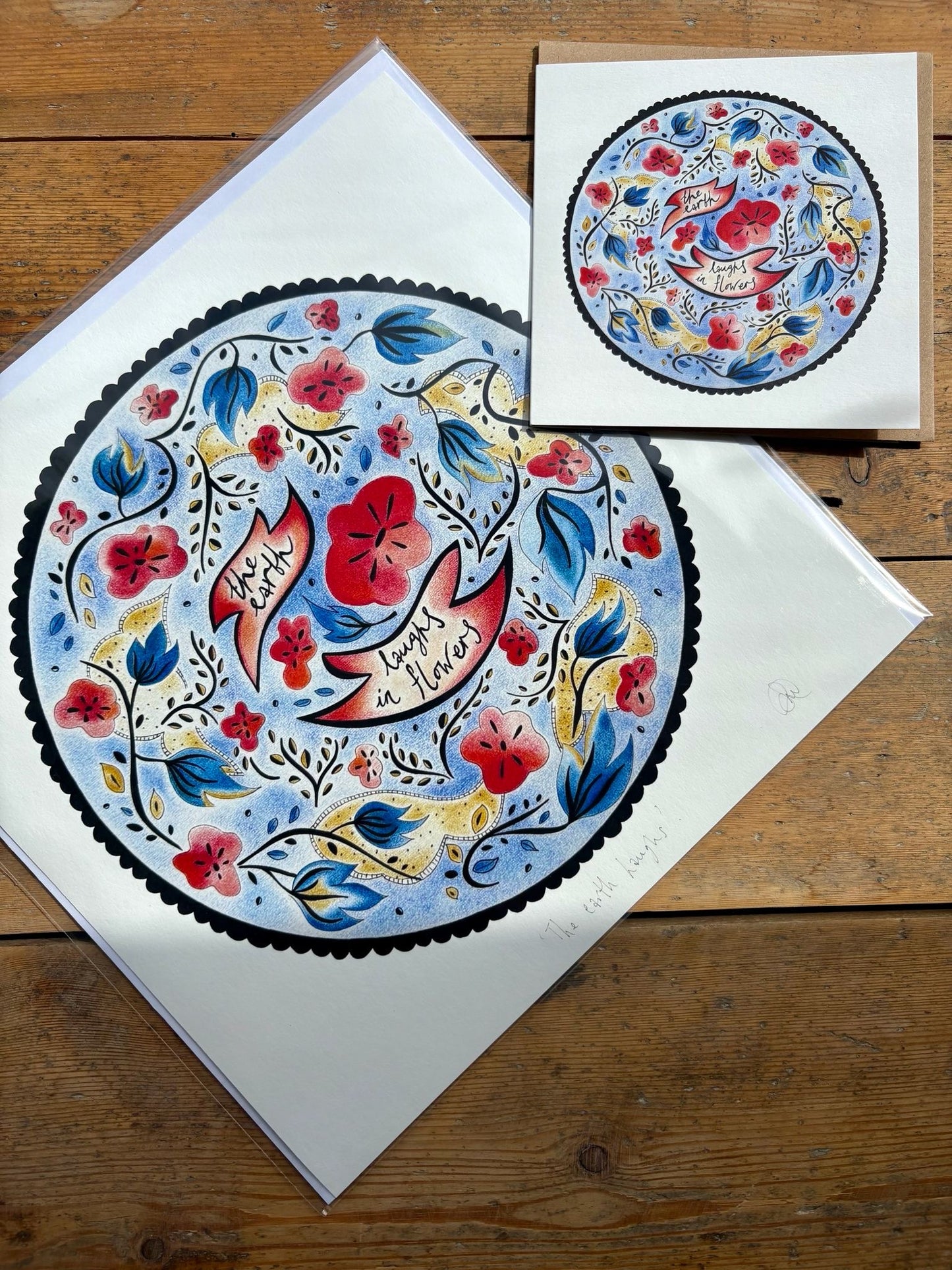 Fine Art Giclée Print - ‘Laughter in Flowers’