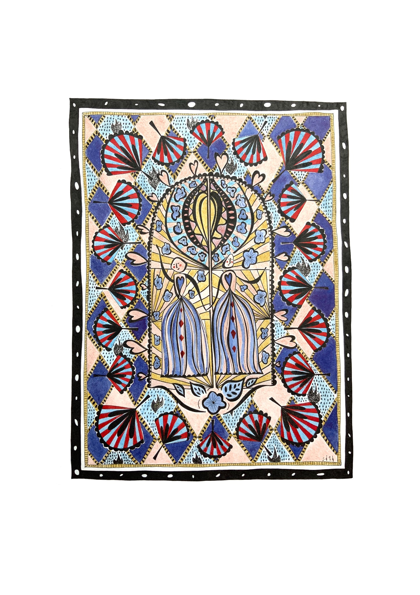 Fine Art Giclée Print - ‘The Golden Gates’