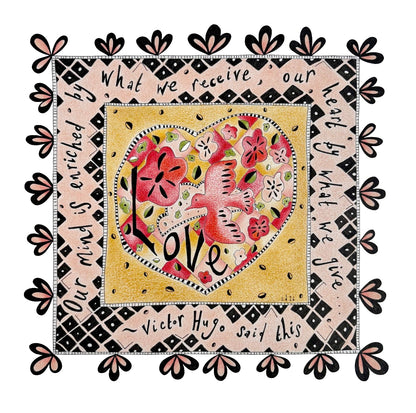 ‘Our hearts, enriched’ - Original Artwork