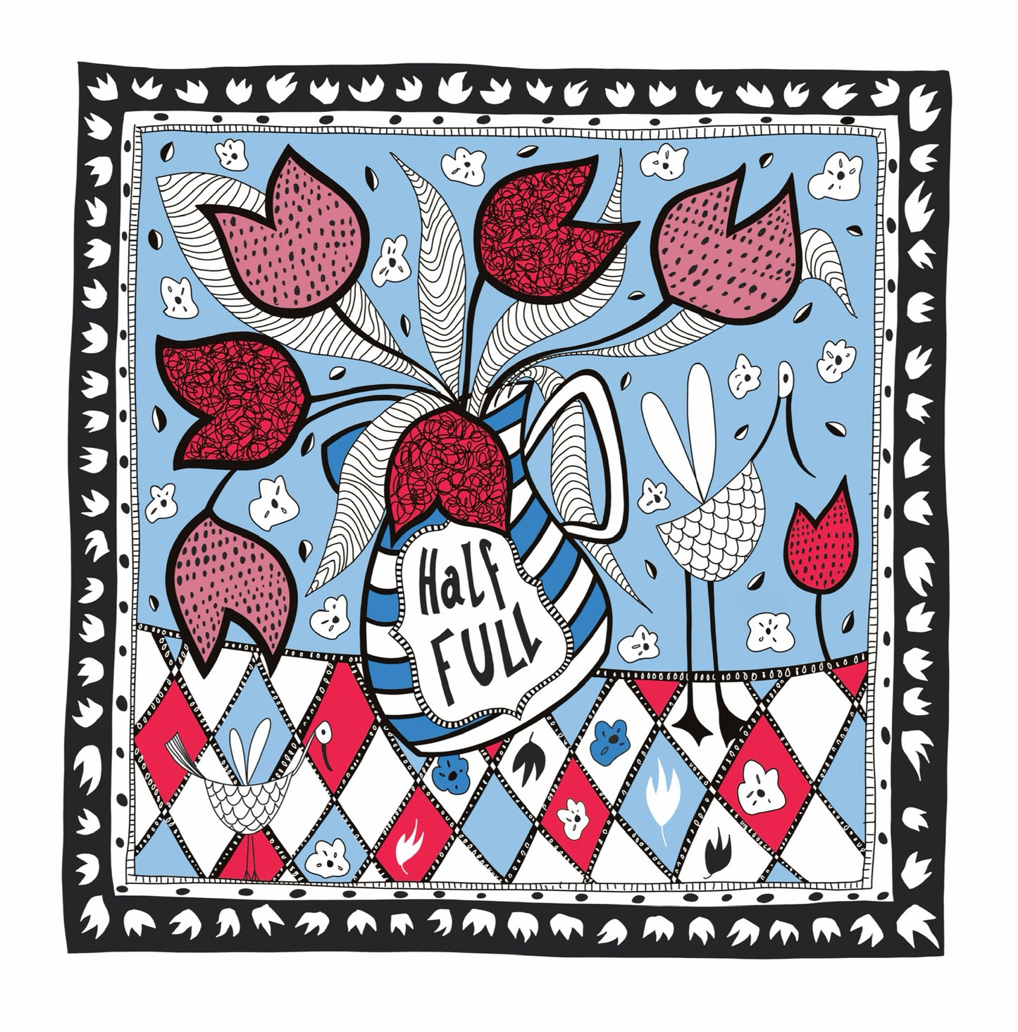 Fine Art Giclée Print - ‘A Glass Half Full’