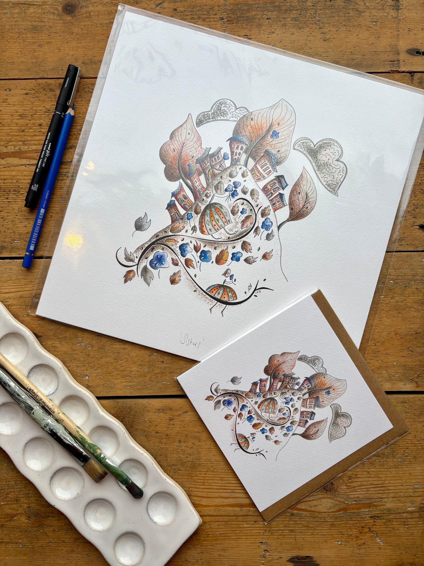 Fine Art Giclée Print - ‘Sisters’