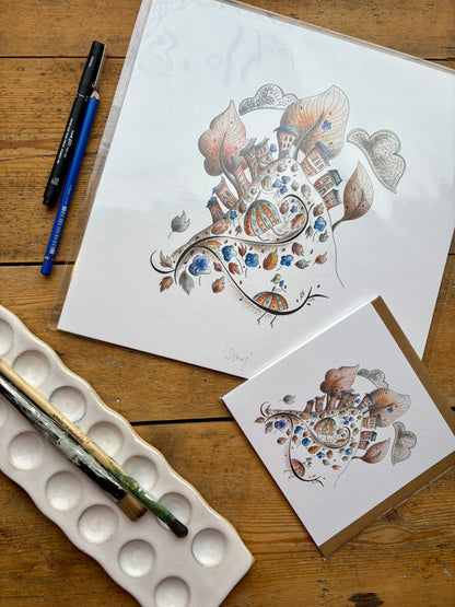 Fine Art Giclée Print - ‘Sisters’