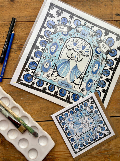 Fine Art Giclée Print - ‘You and Me’