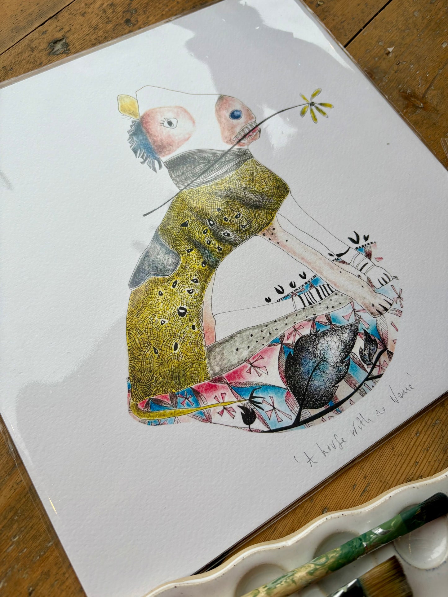 Fine Art Giclée Print - ‘A Horse With No Name’