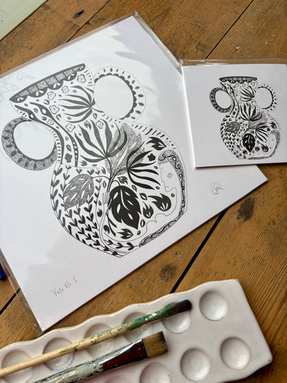 Fine Art Giclée Print - ‘Vase No.1’