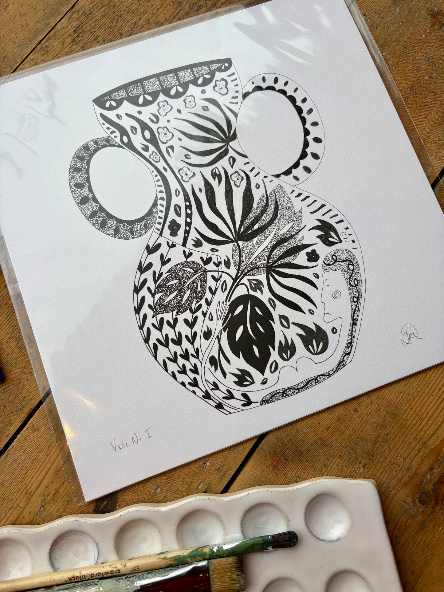 Fine Art Giclée Print - ‘Vase No.1’