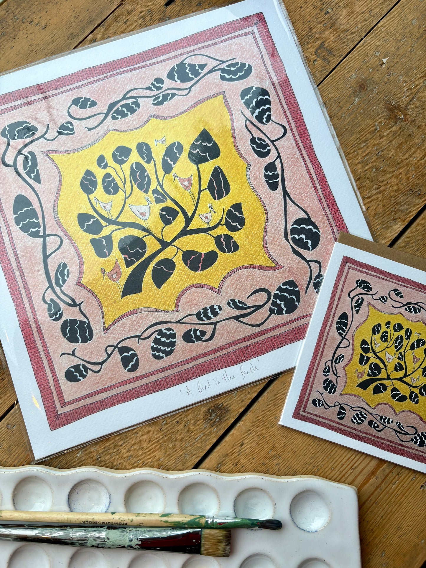 Fine Art Giclée Print - ‘A Bird in the Hand’