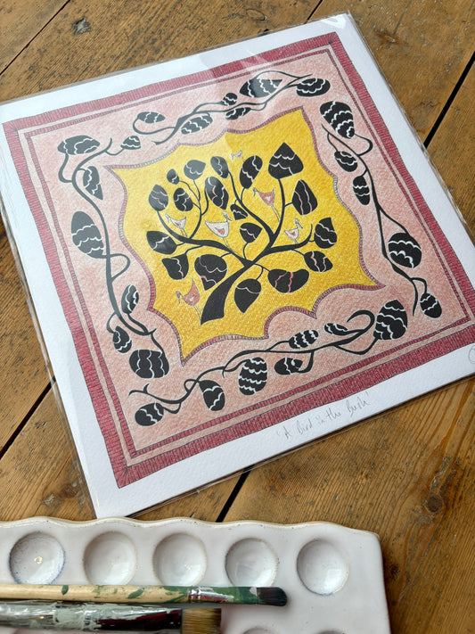 Fine Art Giclée Print - ‘A Bird in the Hand’