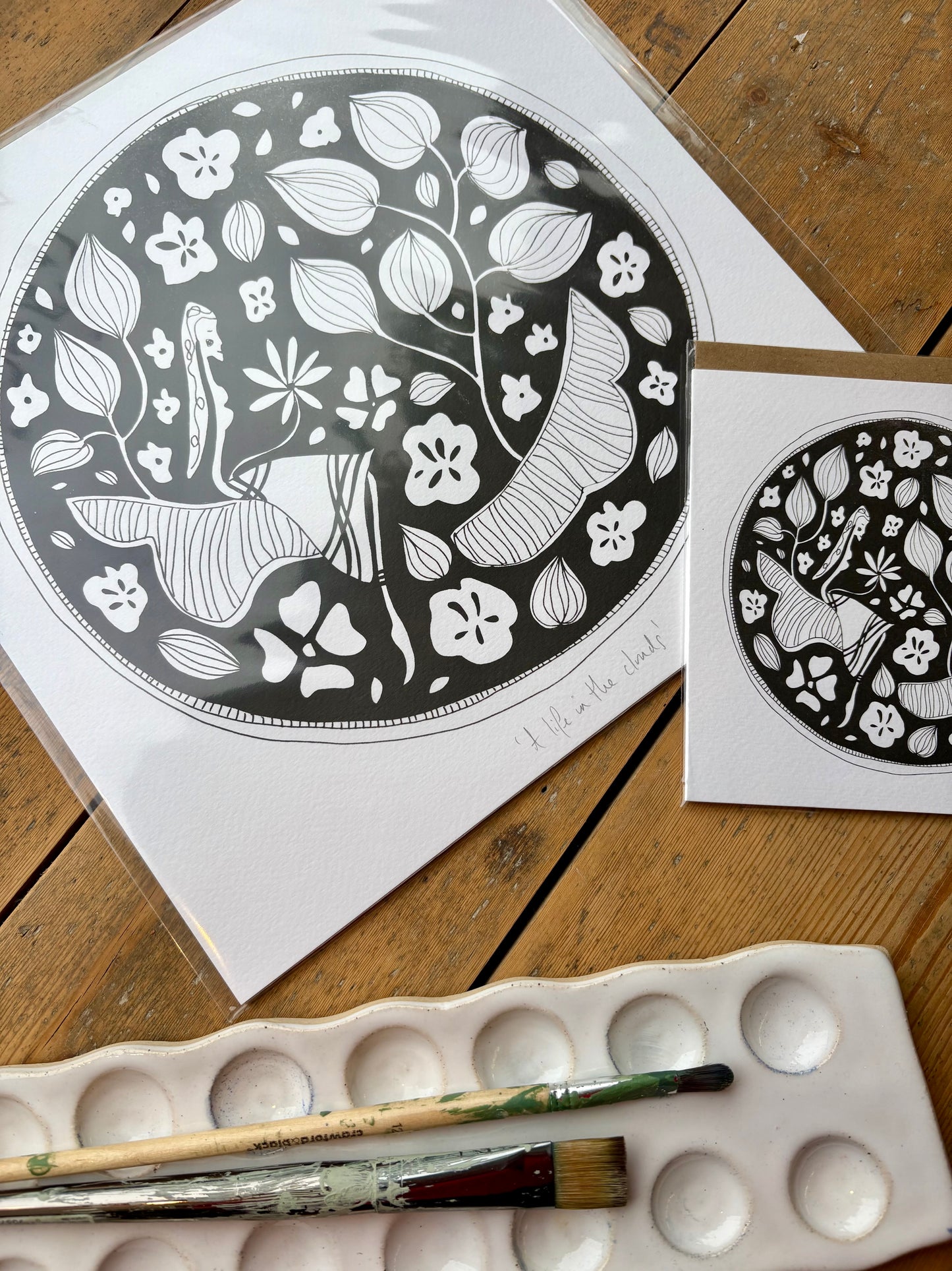 Fine Art Giclée Print - ‘In the Clouds’