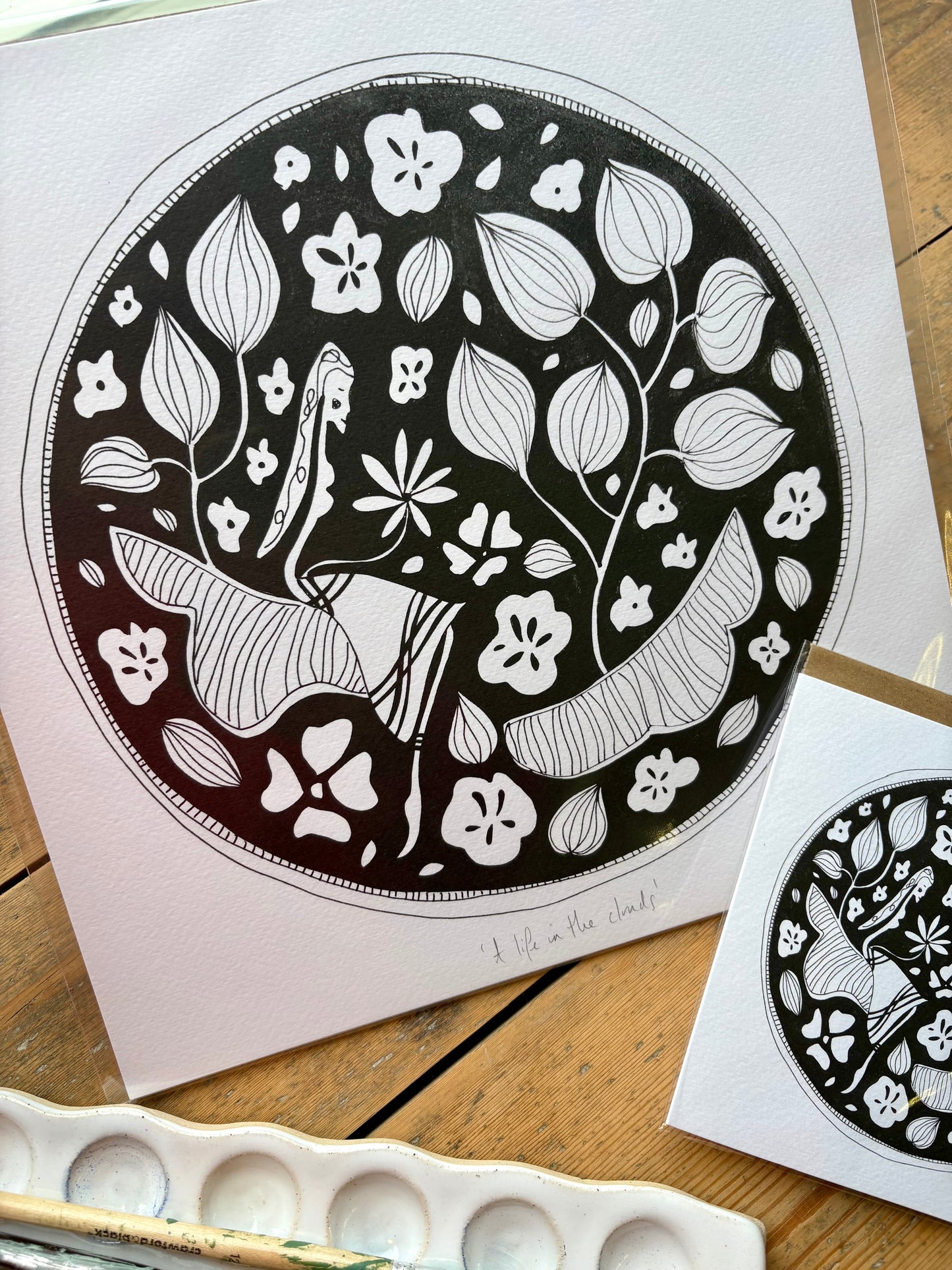 Fine Art Giclée Print - ‘In the Clouds’