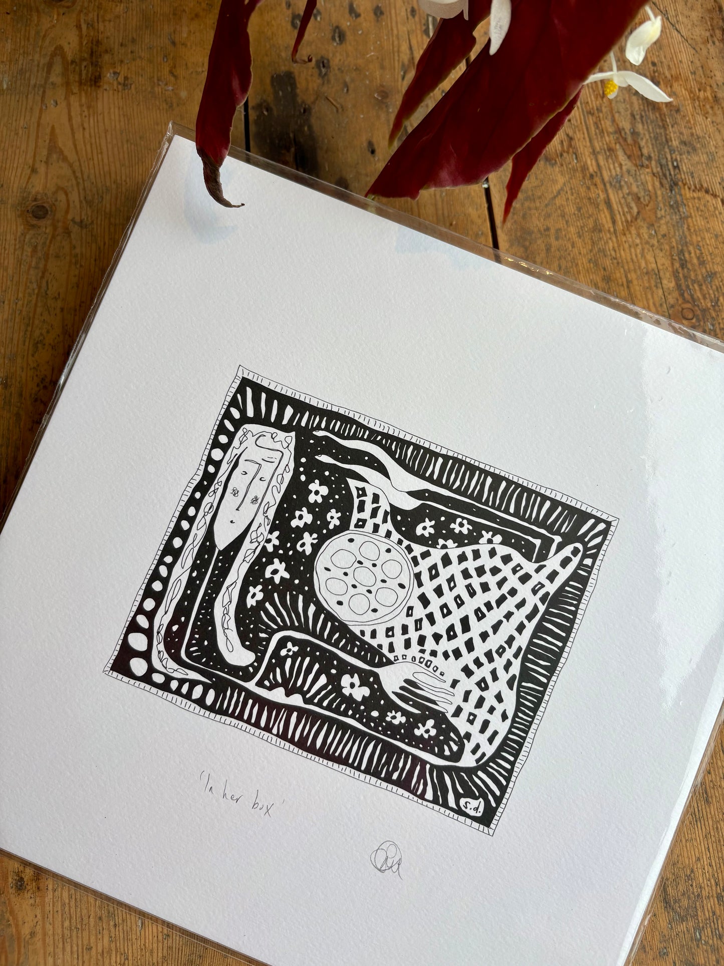 Fine Art Giclée Print - ‘In Her Box’