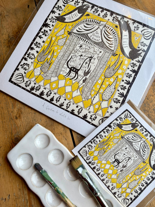 Fine Art Giclée Print - ‘In A Garden’