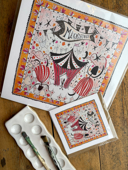 Fine Art Giclée Print - ‘C’est Magnifique’