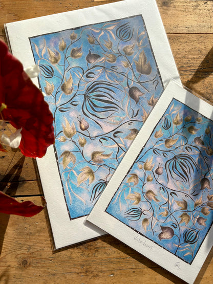 Fine Art Giclée Print - ‘Winter Leaves’
