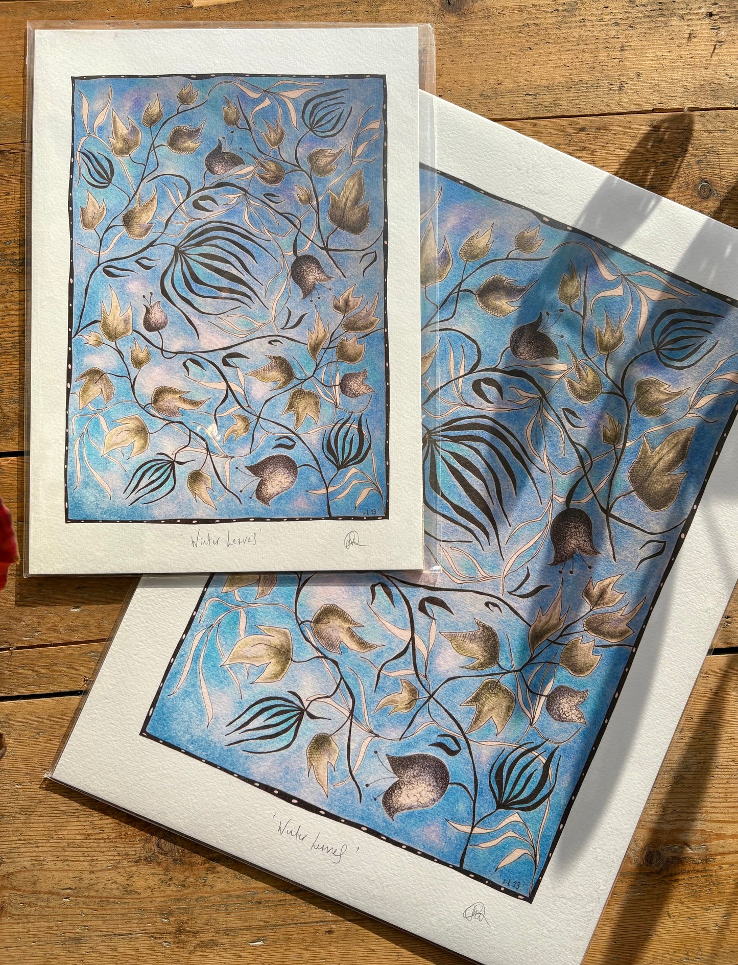 Fine Art Giclée Print - ‘Winter Leaves’