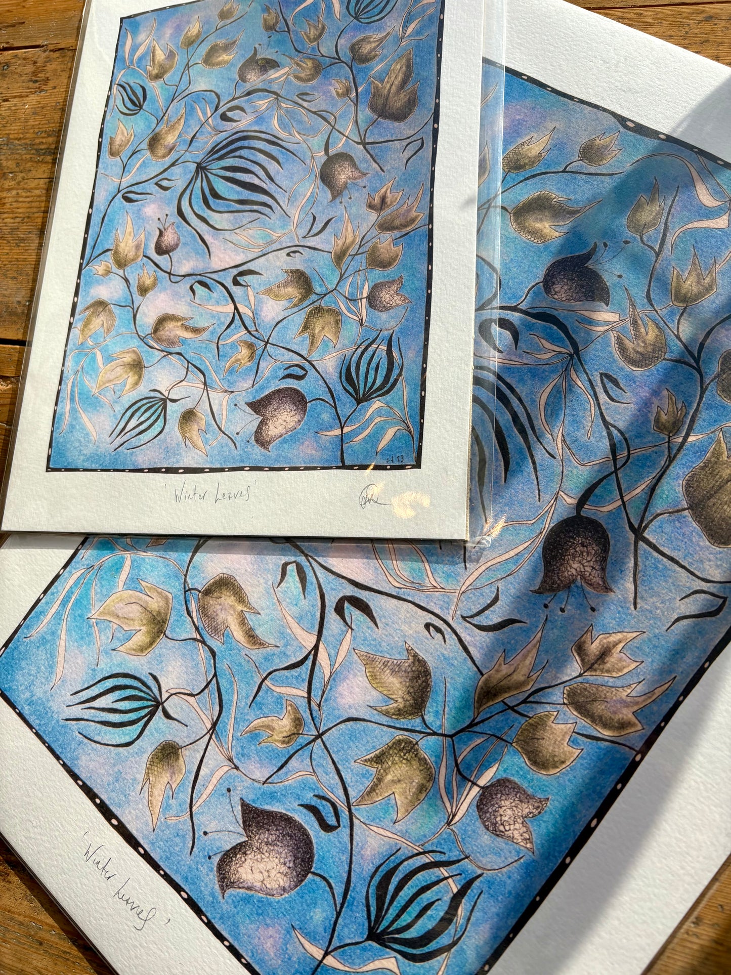 Fine Art Giclée Print - ‘Winter Leaves’