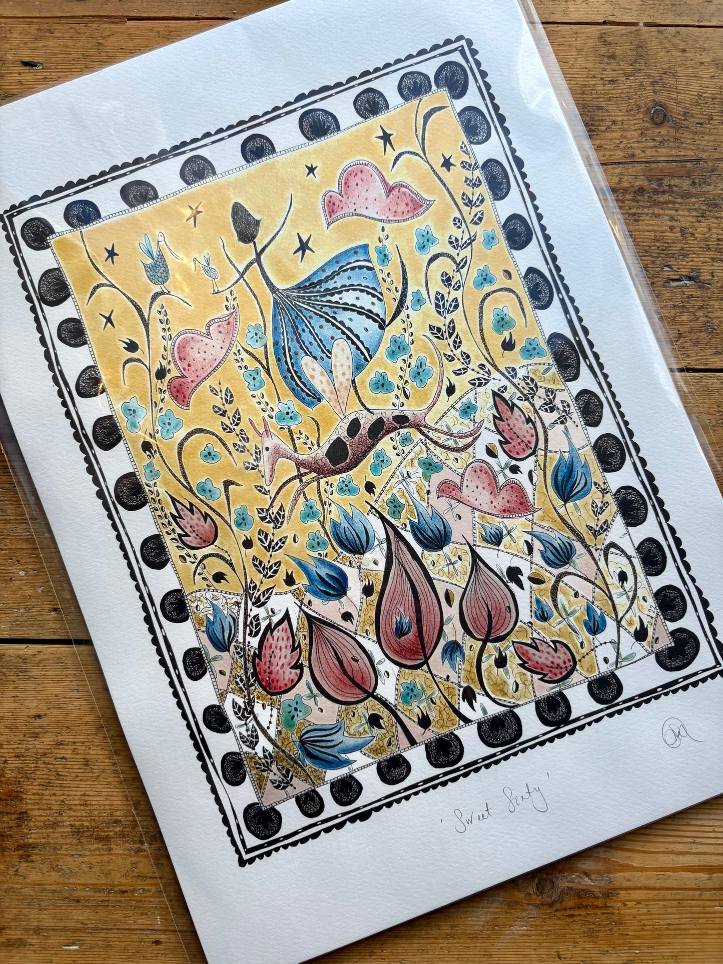 Fine Art Giclée Print - ‘Sweet Sixty’