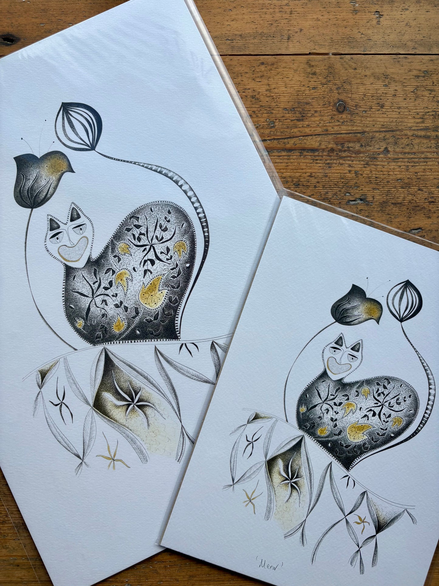 Fine Art Giclée Print - ‘Meow’