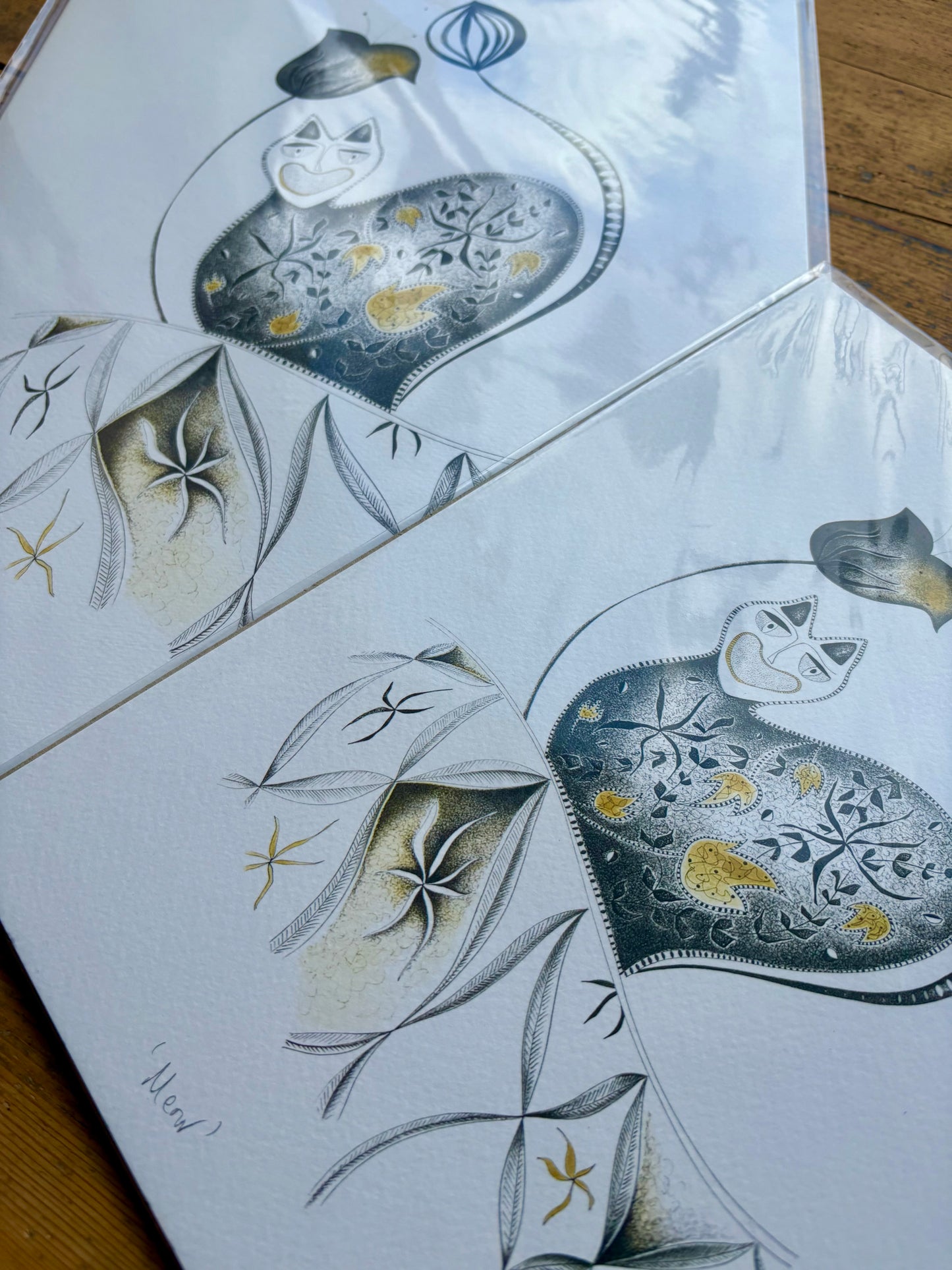 Fine Art Giclée Print - ‘Meow’