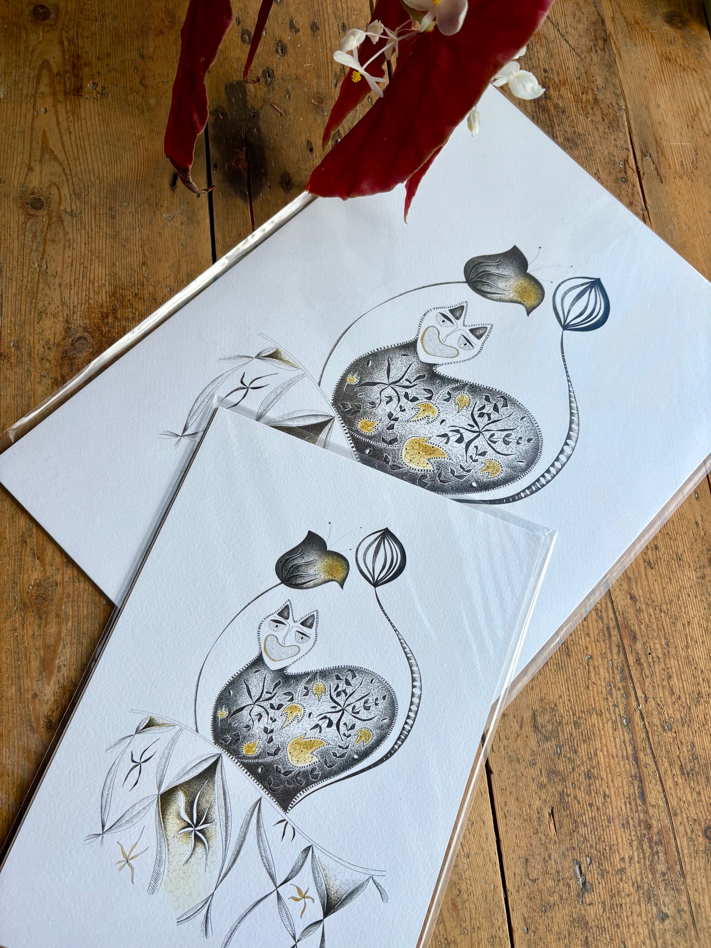 Fine Art Giclée Print - ‘Meow’