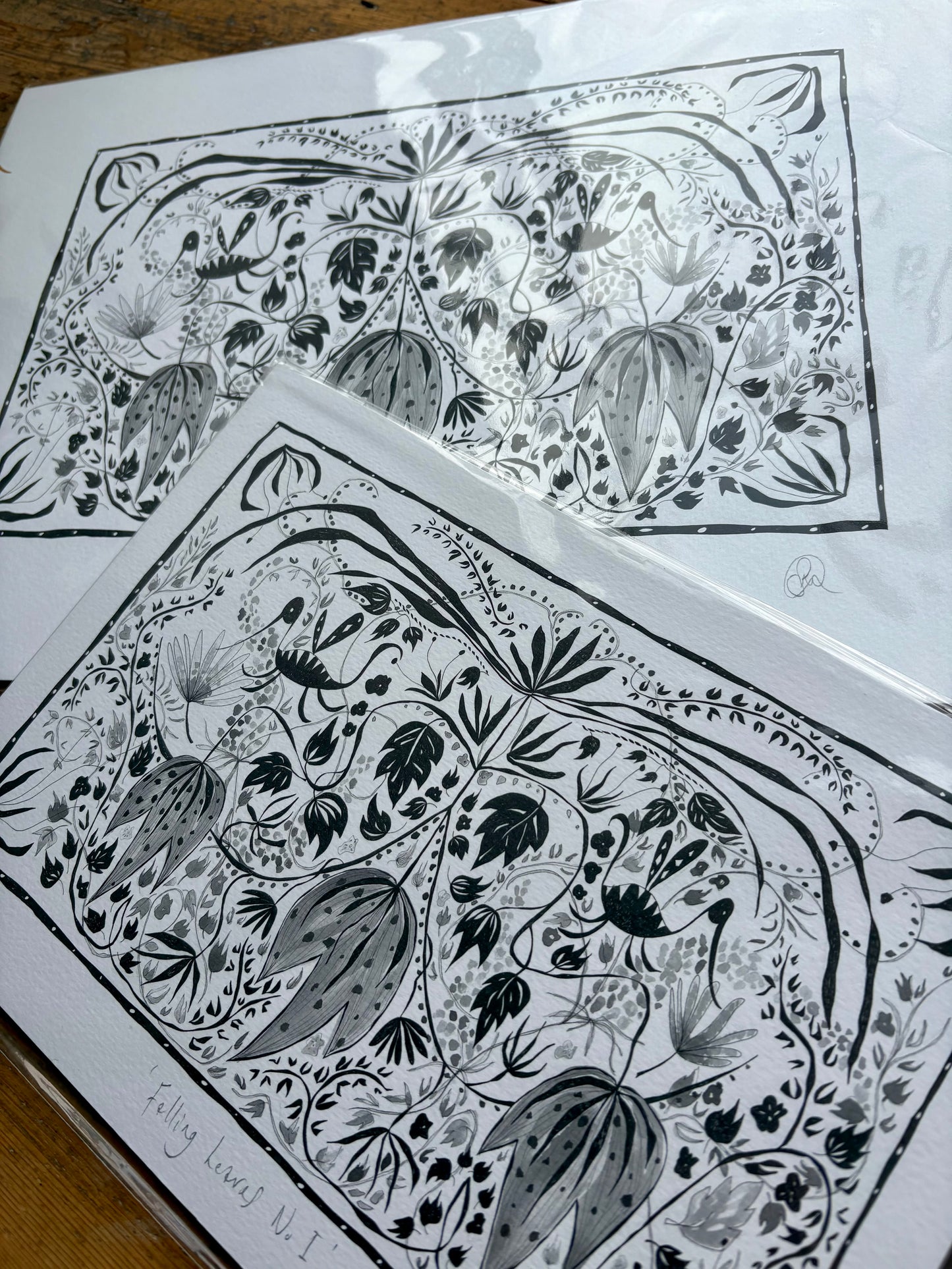 Fine Art Giclée Print - ‘Falling Leaves No. 1’