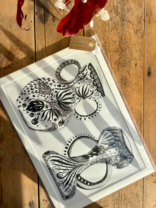 ‘The Vase - No. 1 & No. 2’ - Original Artwork