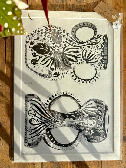 ‘The Vase - No. 1 & No. 2’ - Original Artwork