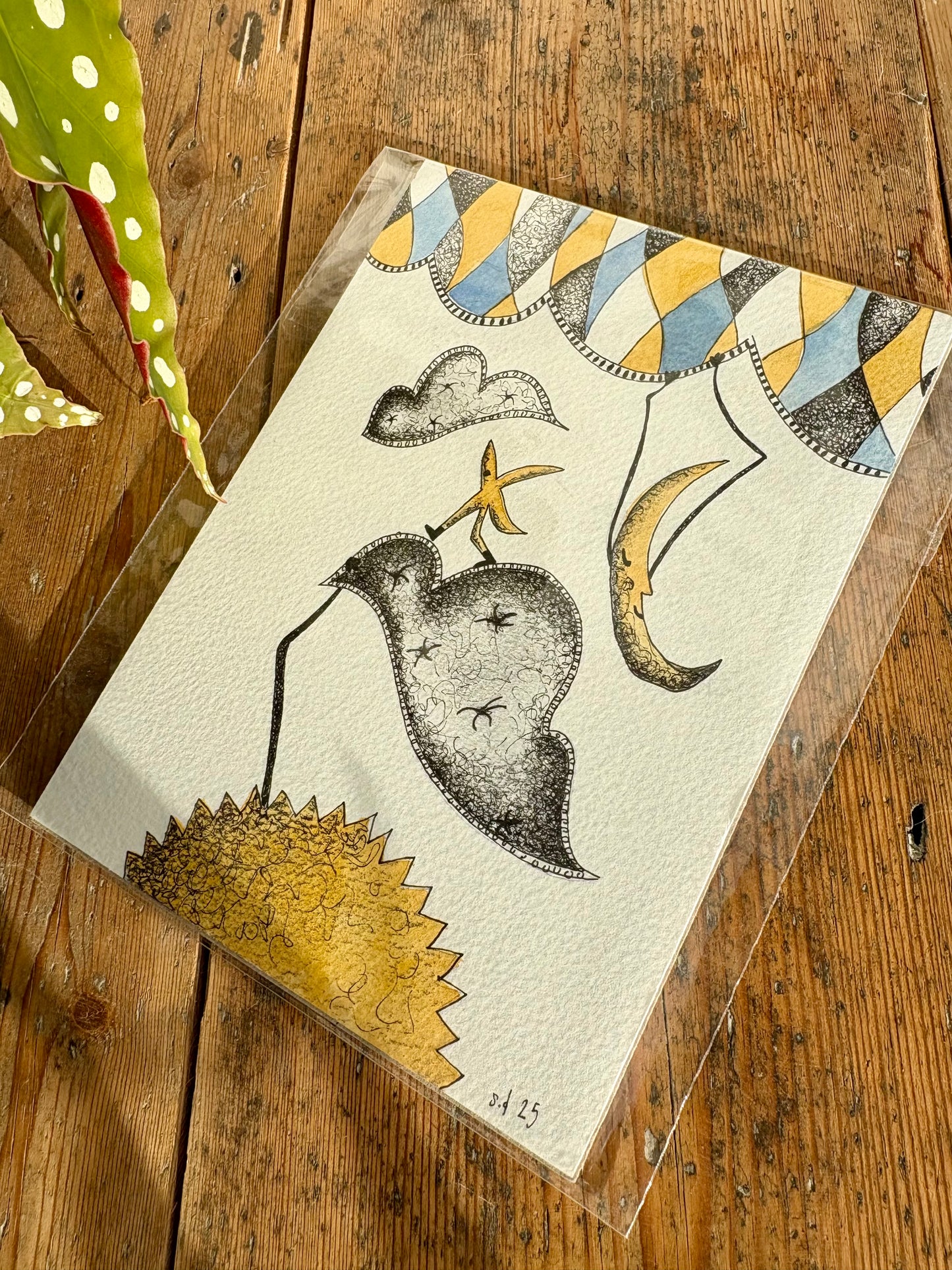 ‘The Sun, The Moon & The Stars’ - Original Artwork