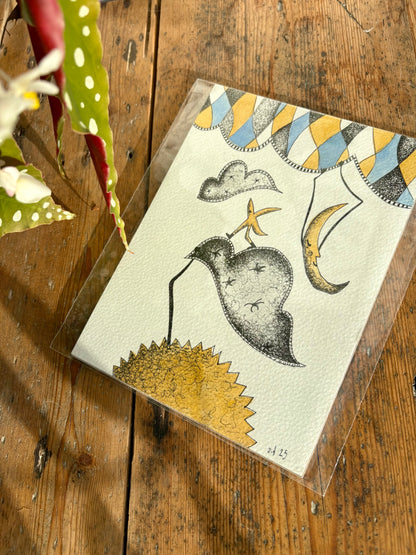 ‘The Sun, The Moon & The Stars’ - Original Artwork