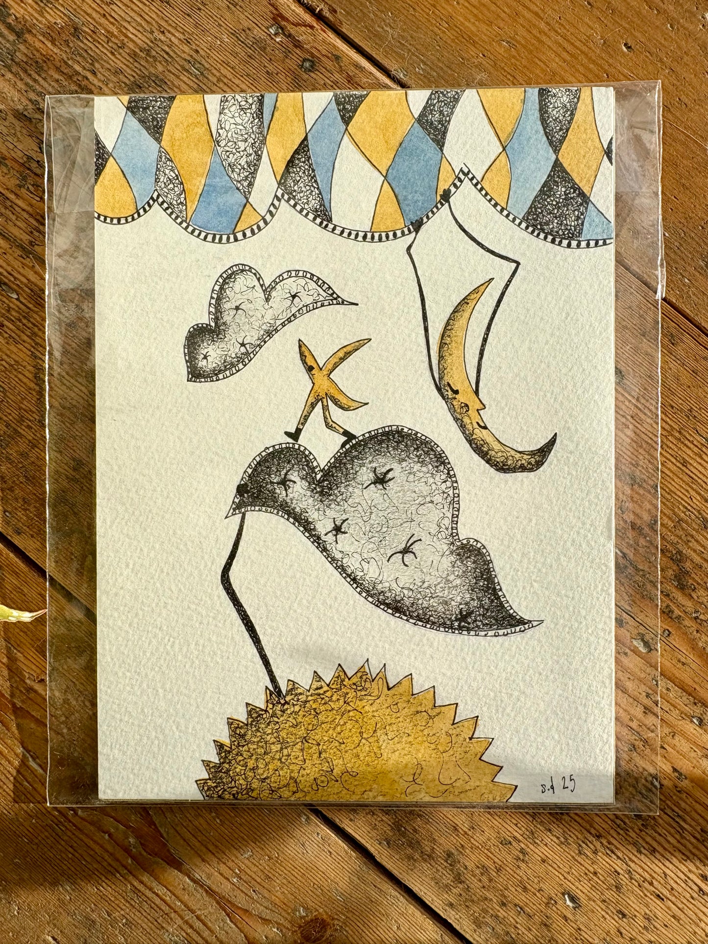 ‘The Sun, The Moon & The Stars’ - Original Artwork