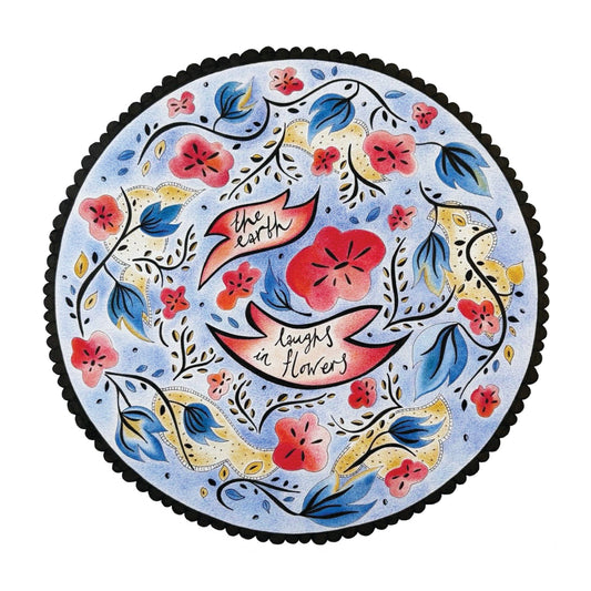 Fine Art Giclée Print - ‘Laughter in Flowers’