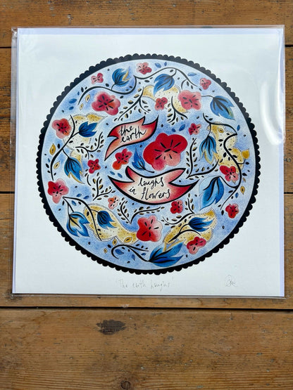 Fine Art Giclée Print - ‘Laughter in Flowers’