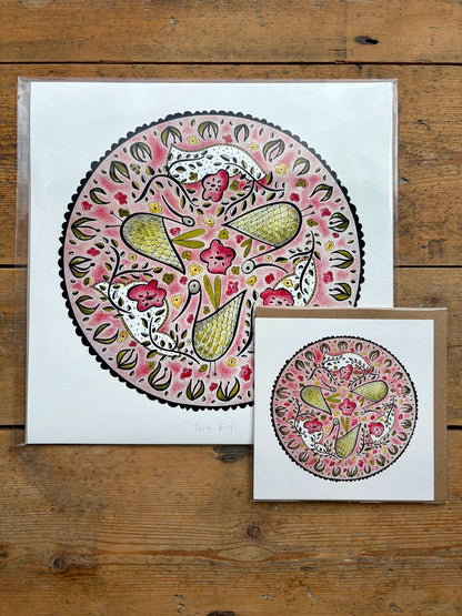 Fine Art Giclée Print - ‘Three birds’