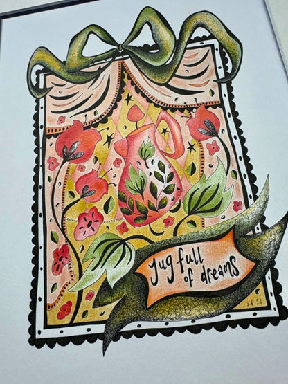 ‘Jug full of dreams’ - Original Artwork